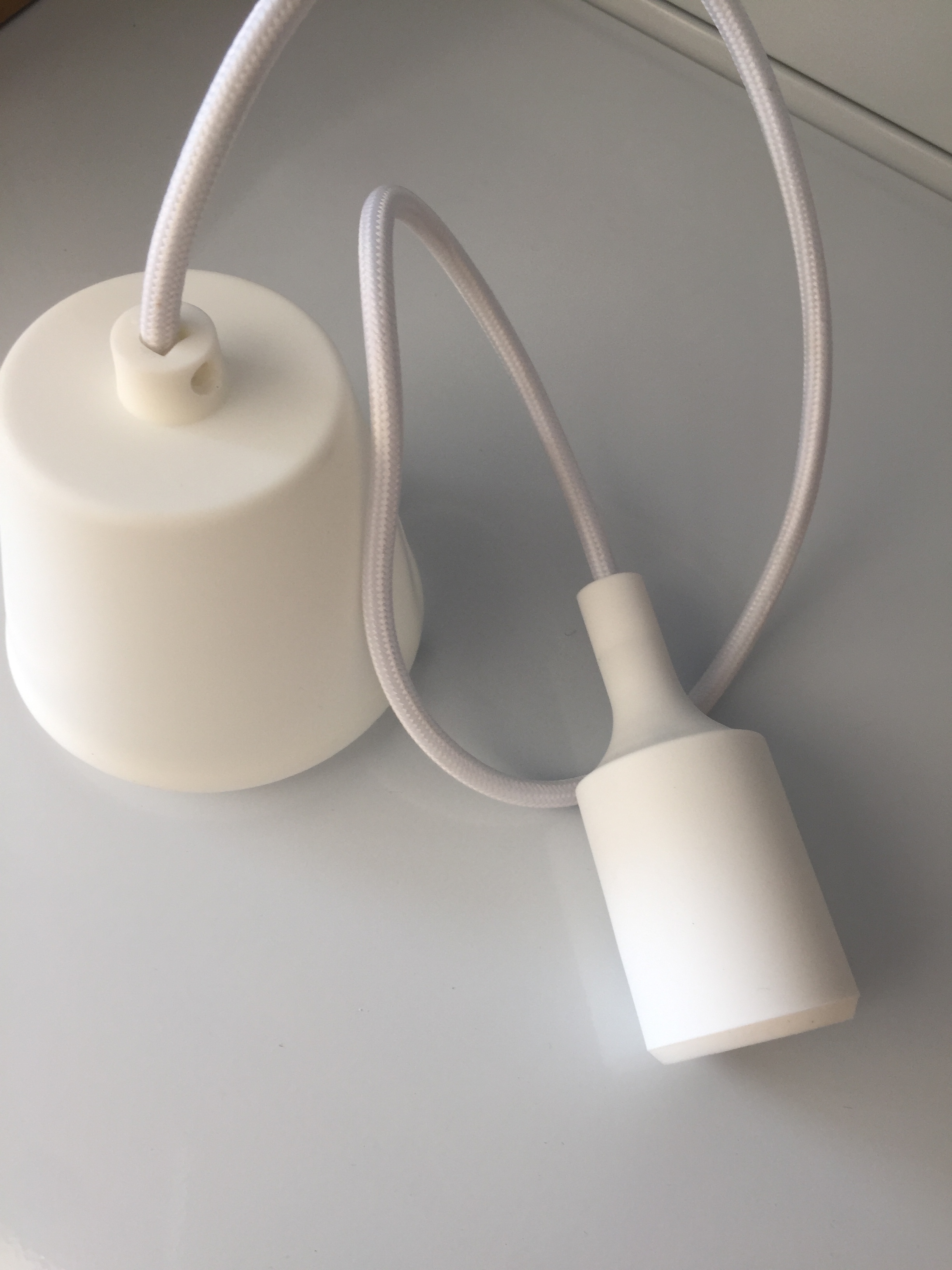 PORTALAMPADA BIANCO